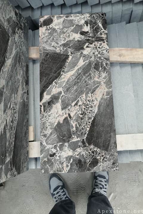 Chanel Grey Marble Outdoor Stone - Pool Coping, Terrace Paving & Garden Pathways
