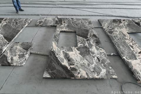Chanel Grey Marble Benchtops & Backsplashes