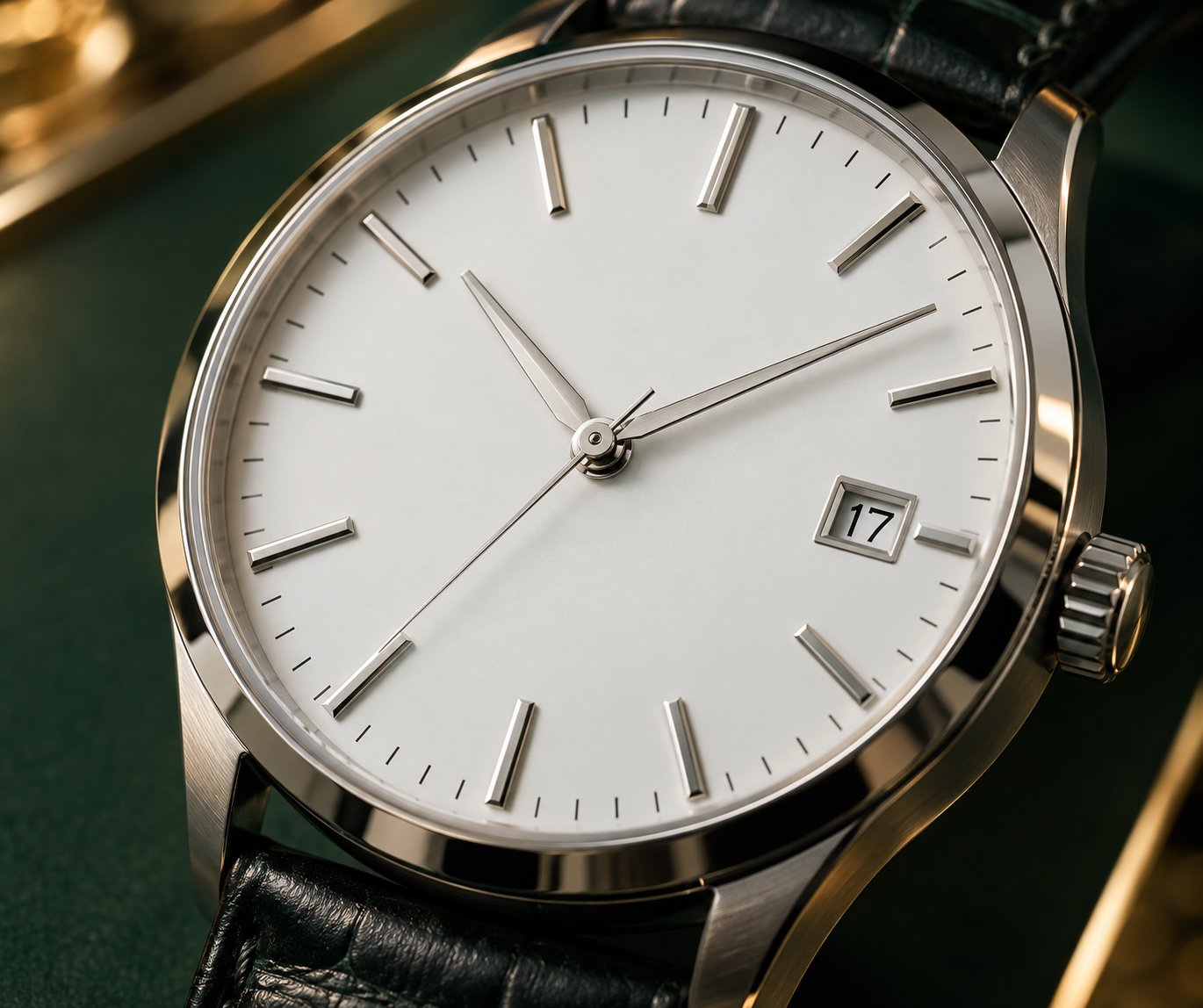 Aurevo Classic Leather Watch leather strap watch