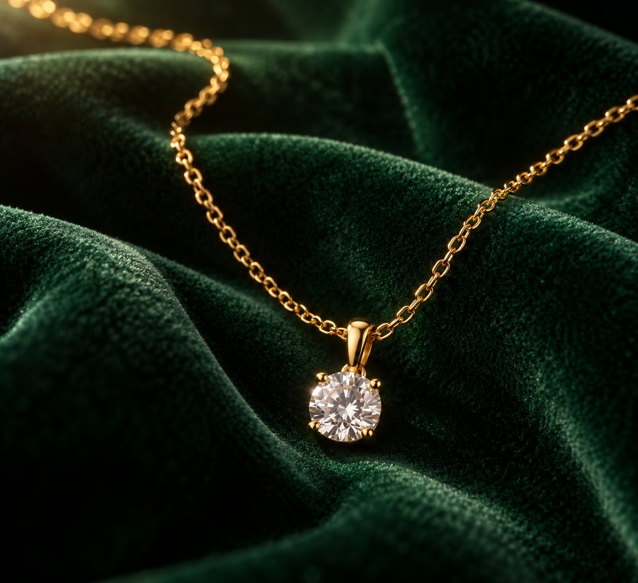 Aurevo Lumiere Gold Necklace gold-necklace-wholesale