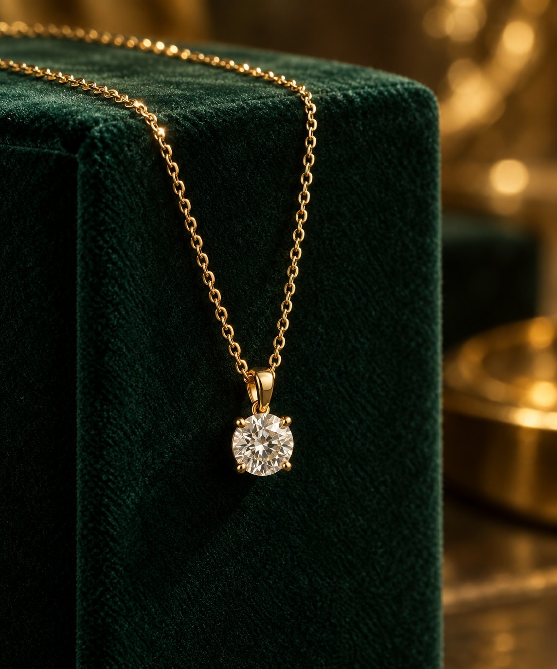 Aurevo Lumiere Gold Necklace fashion-necklace