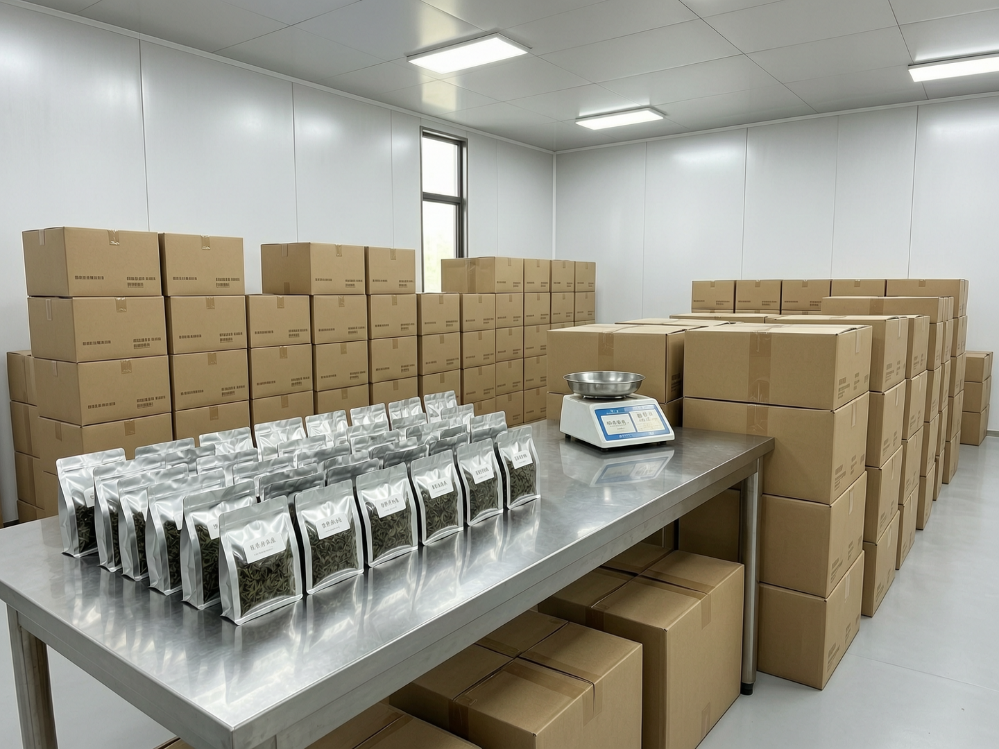 Packing and Quality Control NH Tea factory