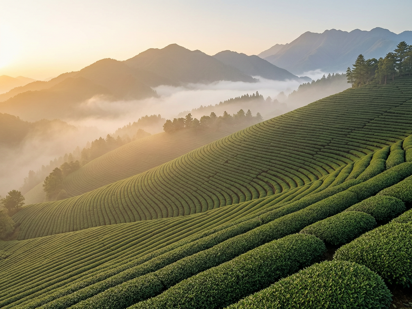 Wuyishan Tea Gardens NH Tea factory