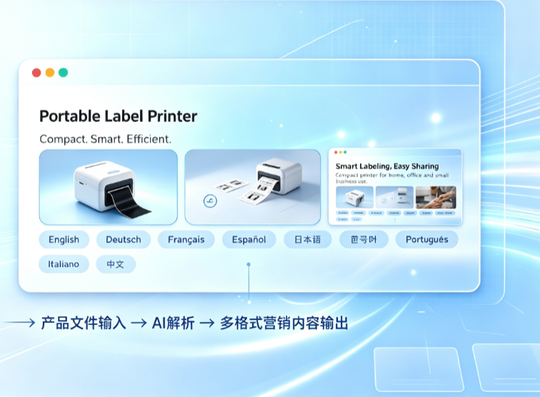 Portable Label Printer