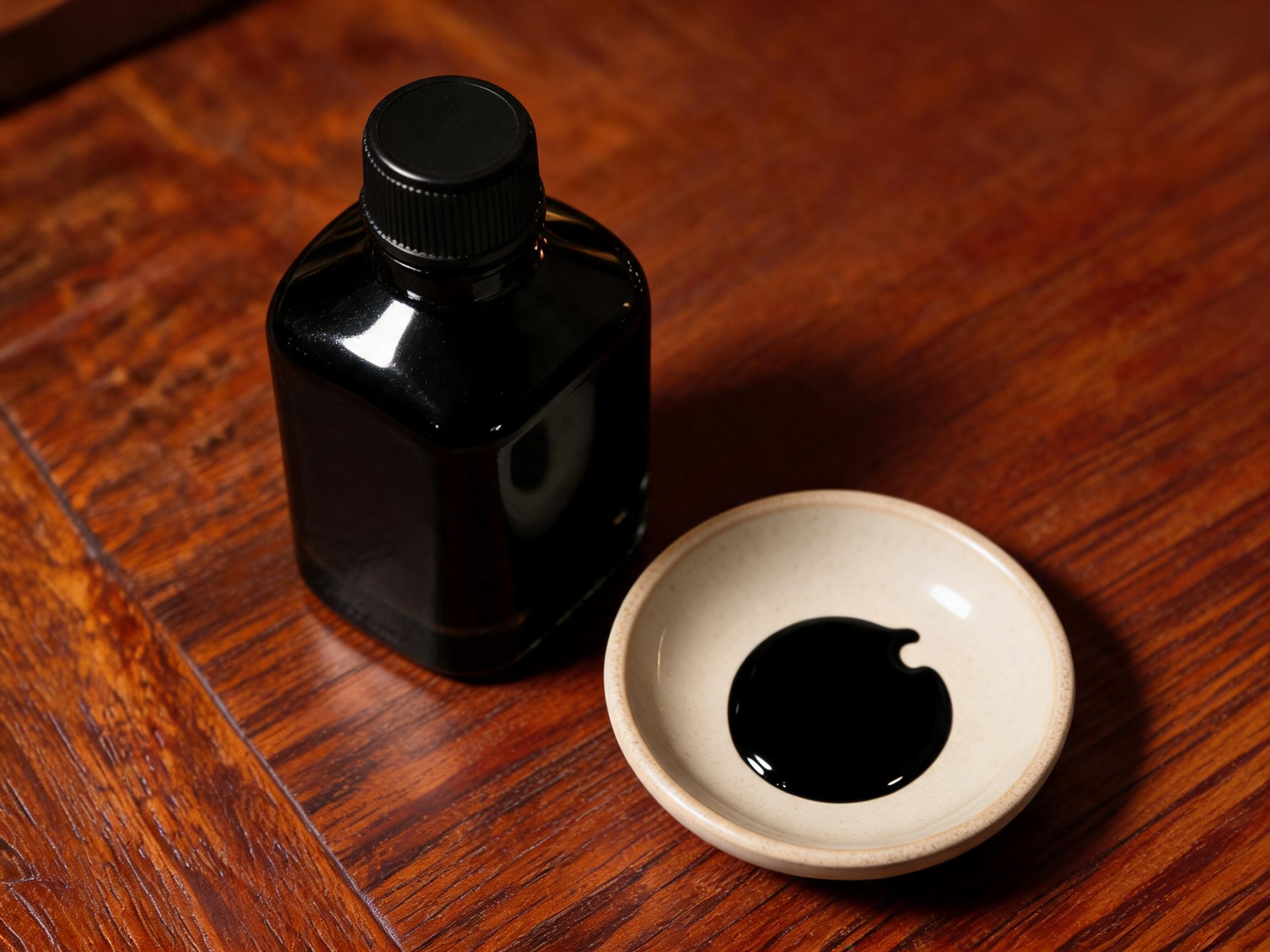 Concentrated Matte Black Liquid Ink Liquid Ink