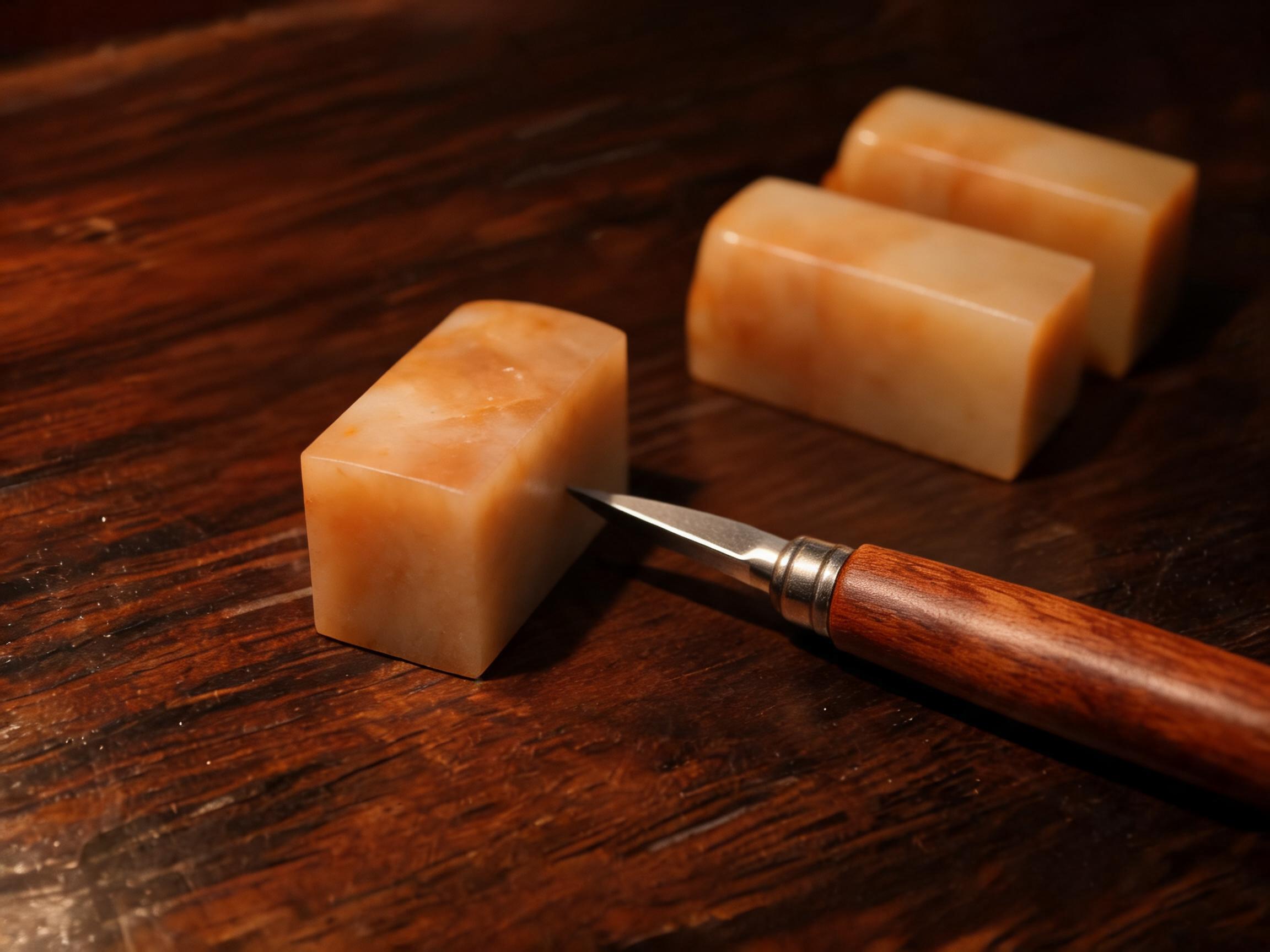 Practice Seal Stone Seal Carving