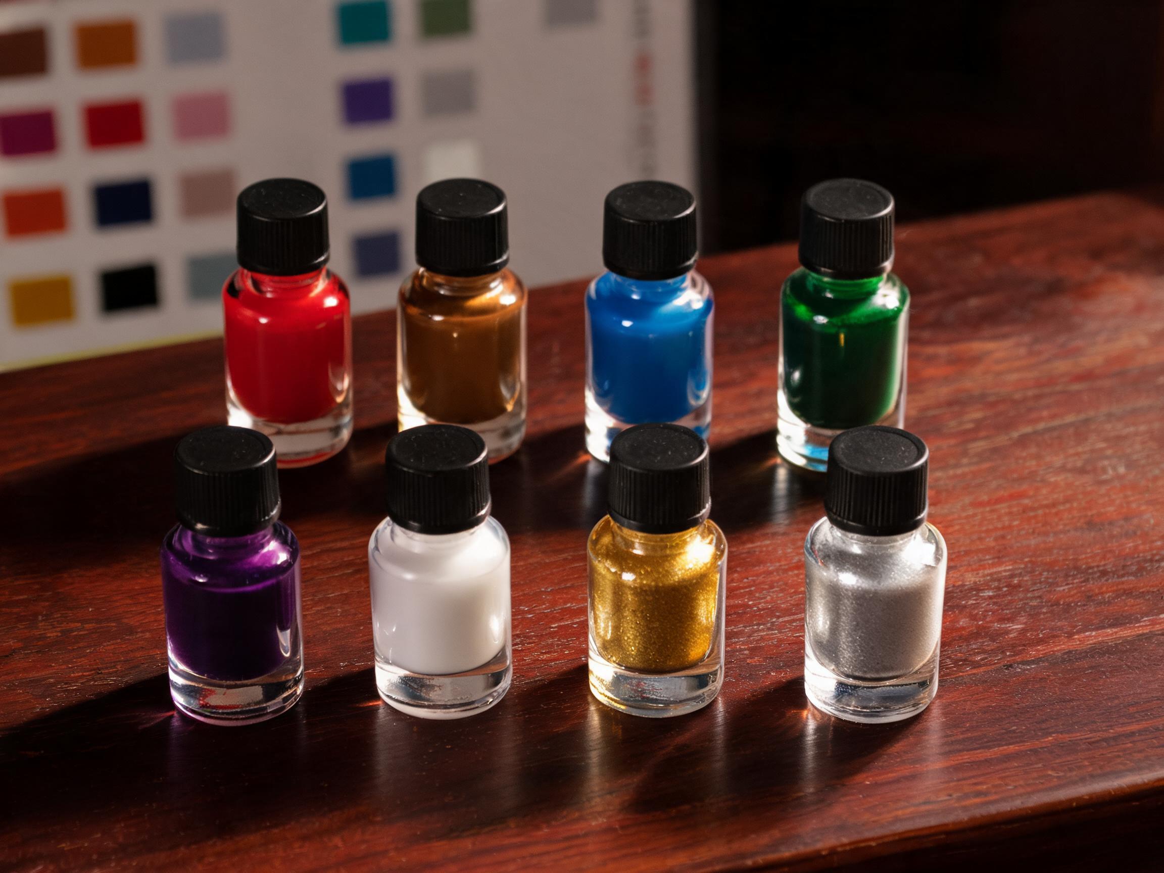 Colored Liquid Ink Set Liquid Ink