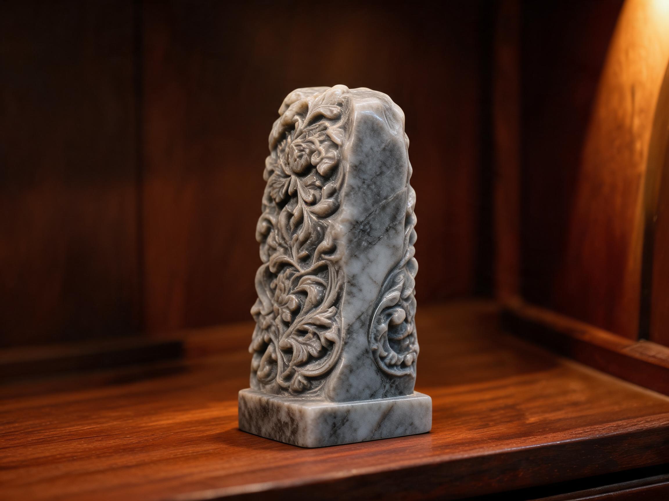 Carved Stone Decorative Piece Craft Ornaments