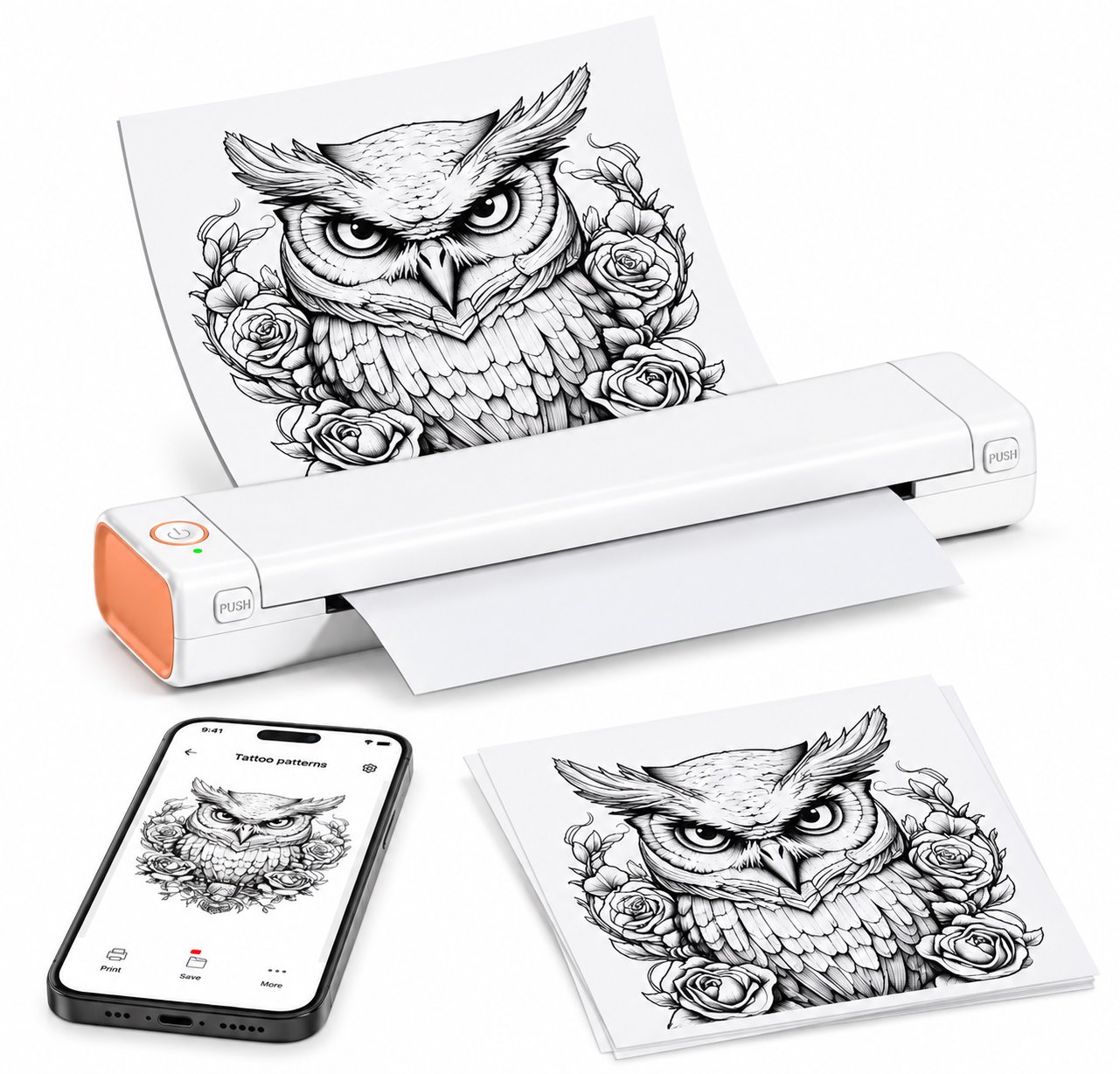 SPRING-M08F-Tattoo A4 Tattoo Stencil Printer tattoo stencil printer