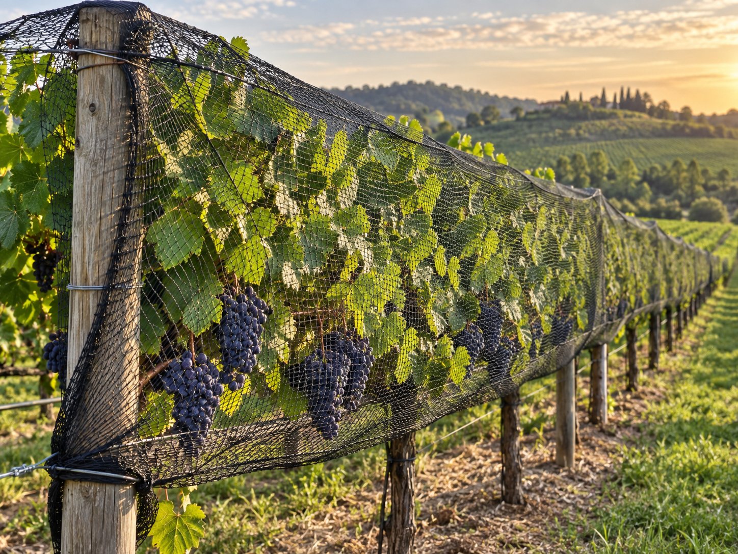 Vineyard Bird Netting