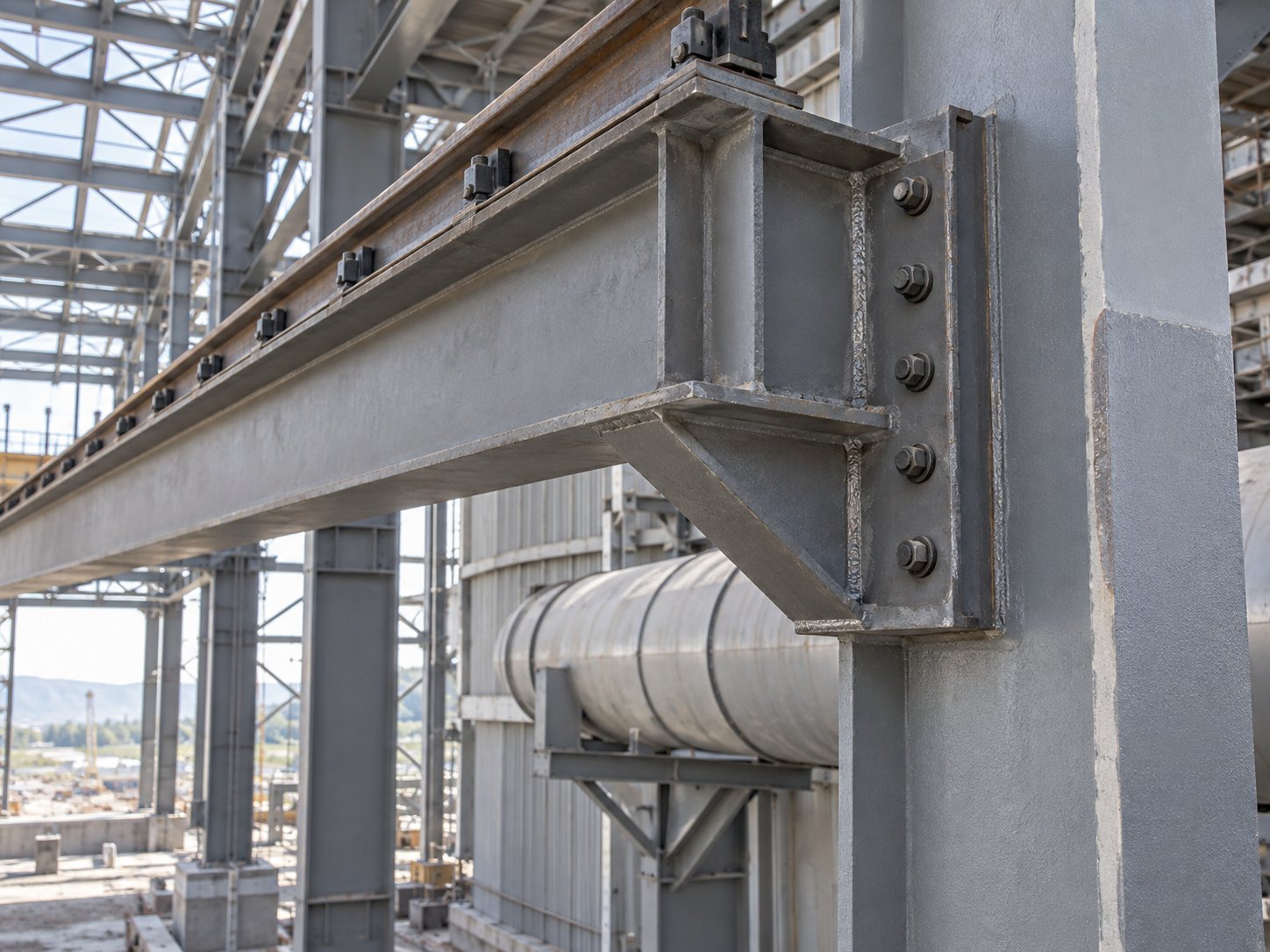 Steel Structure Power Plant Building prefab power plant steel building