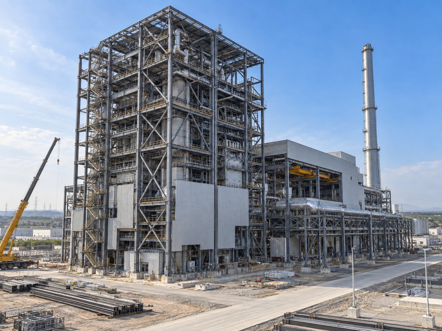 Steel Structure Power Plant Building steel structure power plant building