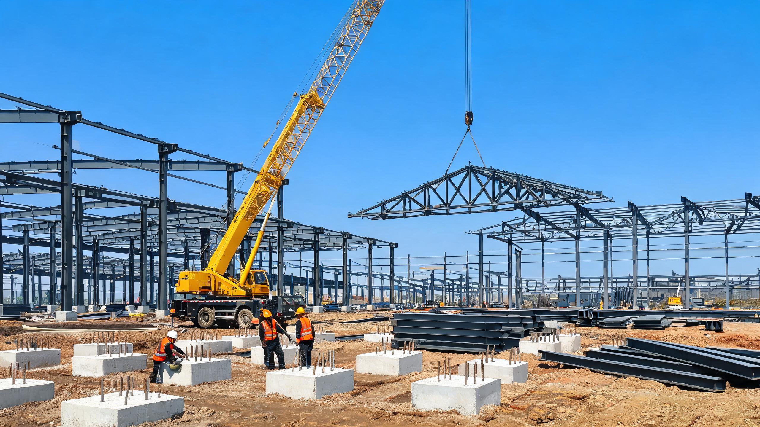 How Do Steel Structure Building Foundations and Erection Methods Affect Your Project's Cost and Timeline? steel structure foundations