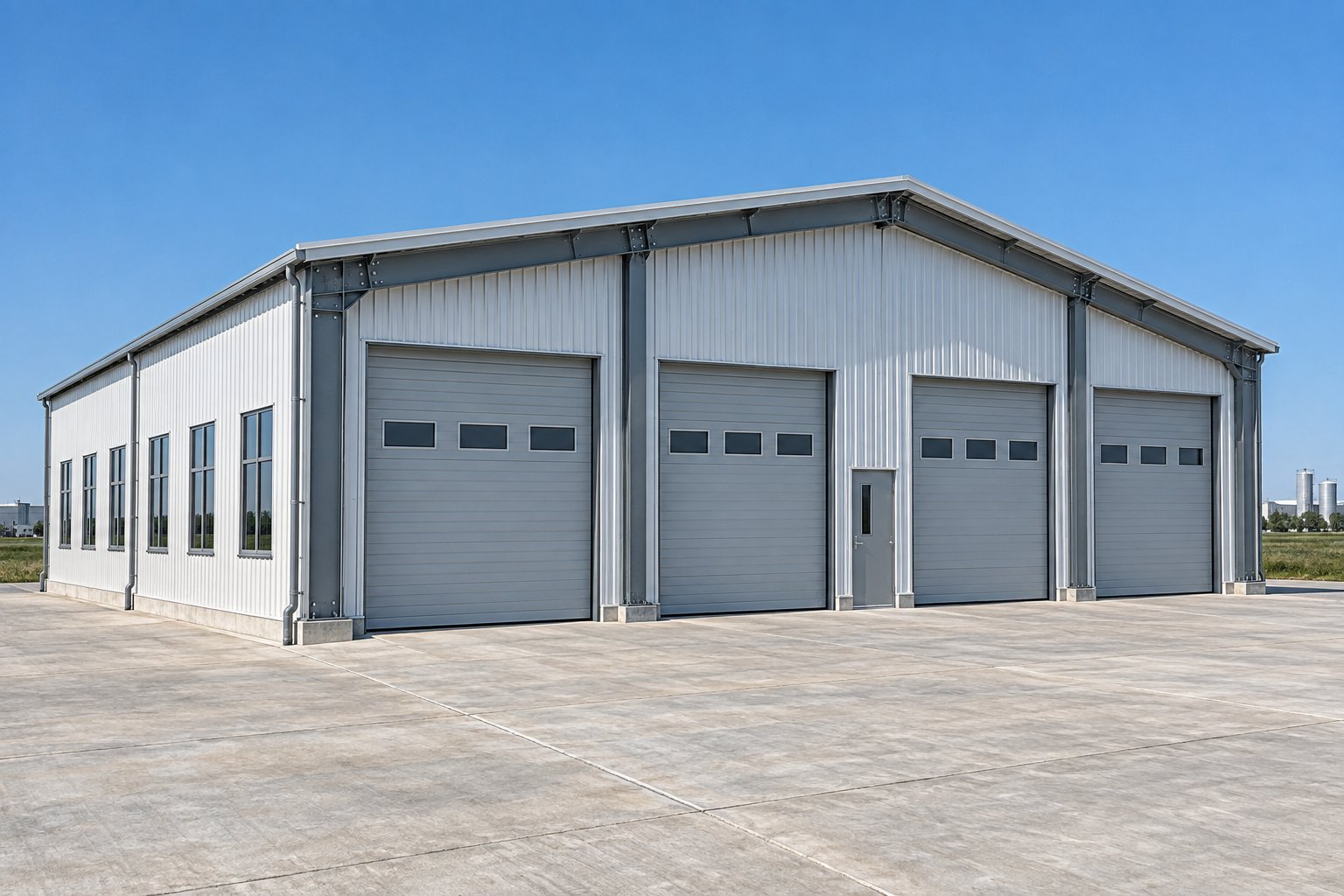 Prefabricated Steel Structure Garage metal garage building
