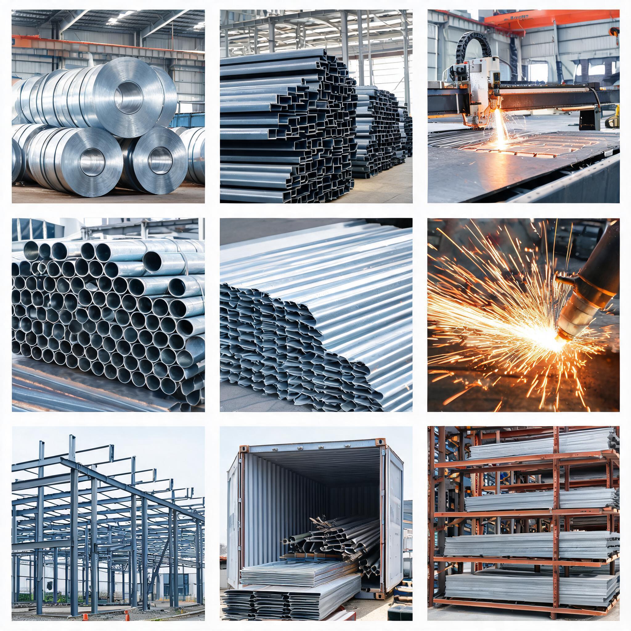 Steel materials and production facility