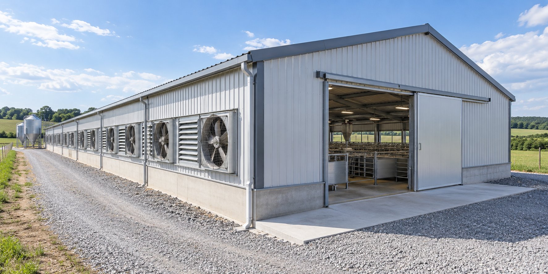 How Do Steel Structure Pig Houses Improve Sanitation and Farm Profitability? A Complete Engineering and Procurement Guide steel structure pig house