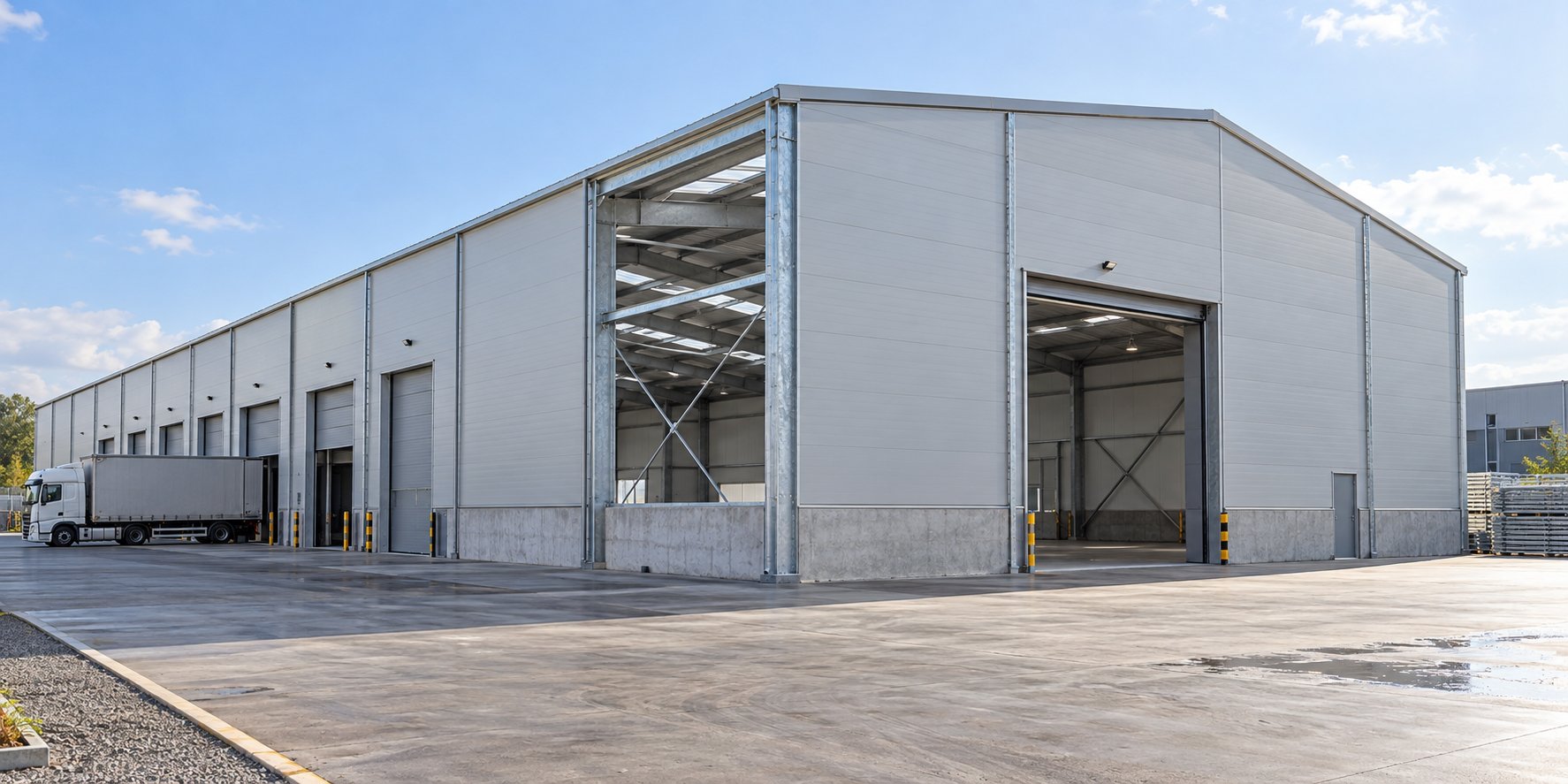 Portal frame galvanized industry steel workshop portal frame steel workshop manufacturer