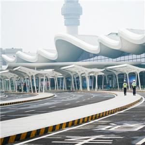 Prefabricated steel structure aircraft terminal steel aircraft terminal manufacturer