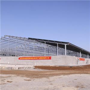 Prefabricated galvanized steel structure pig shed prefab livestock housing wholesale