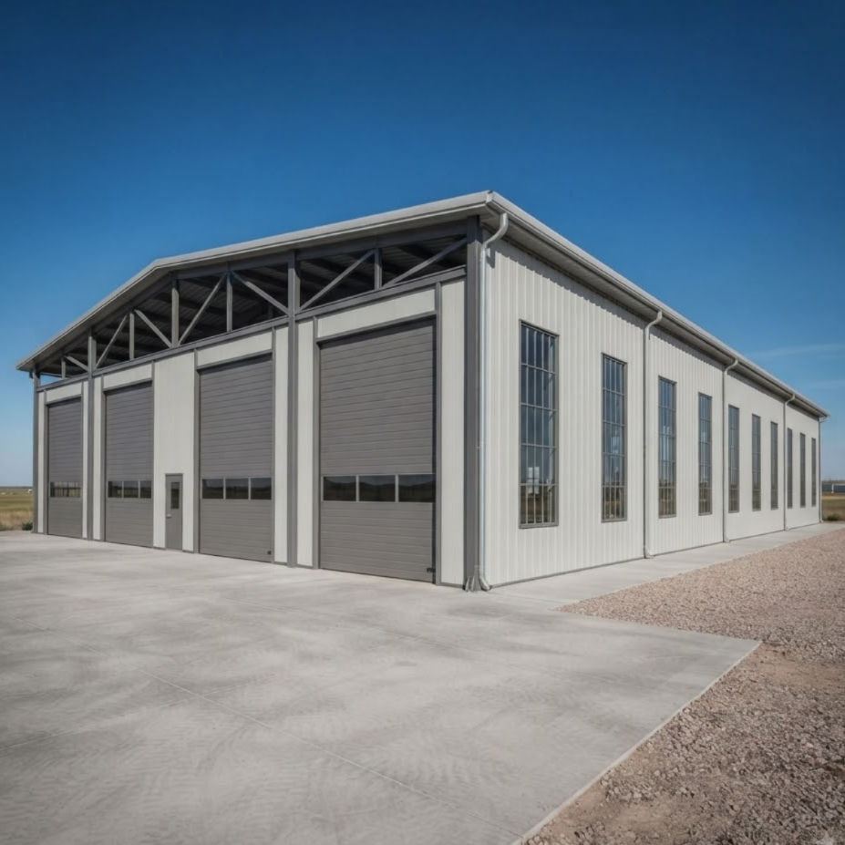 Prefabricated Steel Structure Garage metal garage building