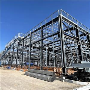 Multi spans prefab metal structure workshop multi span steel workshop manufacturer