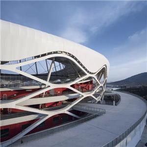 Large prefabricate steel structure stadium prefab sports venue wholesale