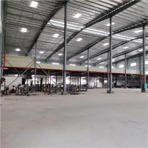 Light steel frame metal structure warehouse galvanized steel storage building export