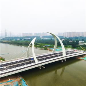 Modular steel girder bridge or arch bridge highway steel bridge export