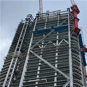 Modern steel structure commercial building high rise steel structure building export