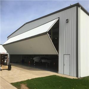 Prefabricated steel structure aircraft hangar steel aircraft hangar manufacturer