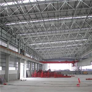 Multi spans prefab metal structure workshop galvanized steel workshop export