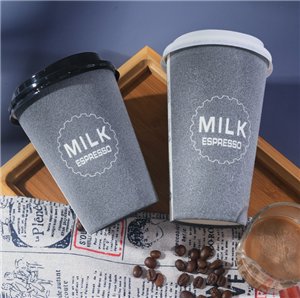 Single Wall Paper Coffee Cups for Hot Drinks and Milk Tea paper cups for hot drinks