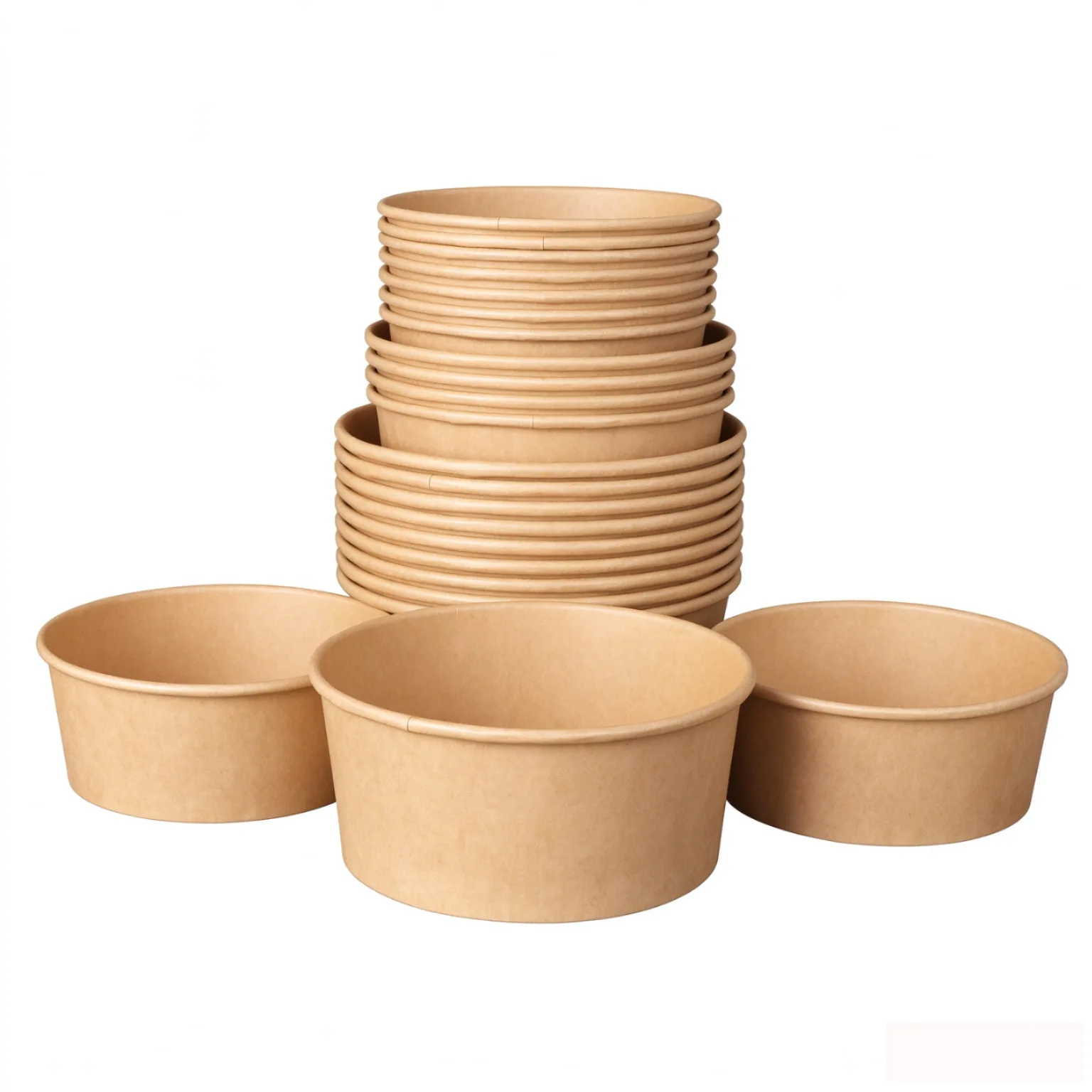 Disposable food grade paper bowl custom paper bowl