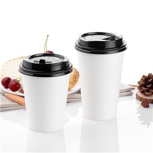 Disposable Single Wall Paper Cups 6oz 8oz 12oz etc Takeaway Coffee Cup to Go Hot Coffee Paper Cups with Lids paper coffee cup