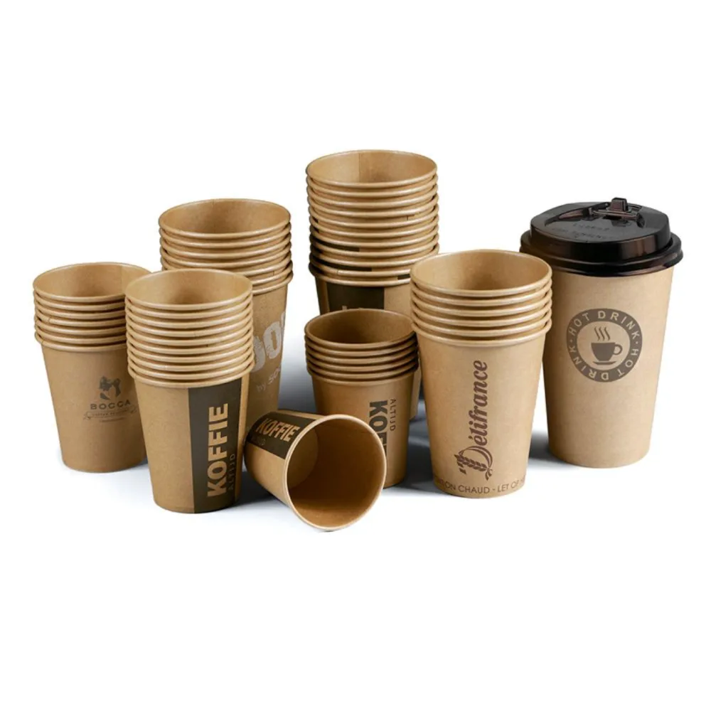 Kraft paper cups