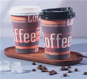 Single Wall Paper Coffee Cups for Hot Drinks and Milk Tea paper cups for hot drinks