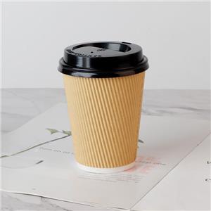 4oz 8oz 10oz 12oz 16oz Ripple Wall Paper Coffee Cups Paper Biocup paper biocup