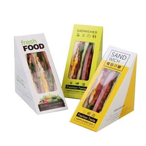 Kraft Paper Hotdog Sandwich Box Packaging hotdog paper box