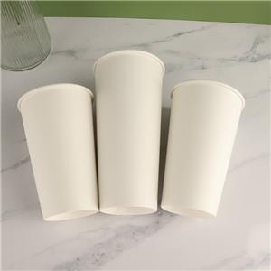 Custom LOGO Cafe Takeaway Cardboard 16oz Cup for Hot Drink Single Wall Disposable Paper Coffee Cup With Lid disposable paper cup