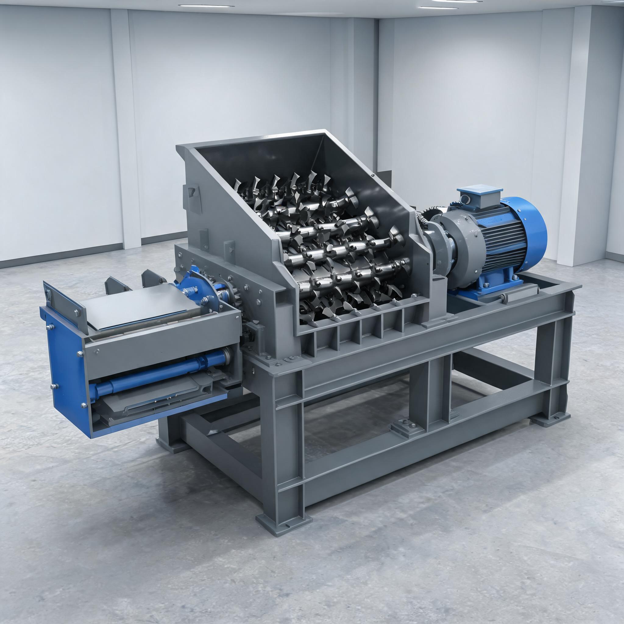 TG-SingleShaft 200 Single-Shaft Metal Shredder