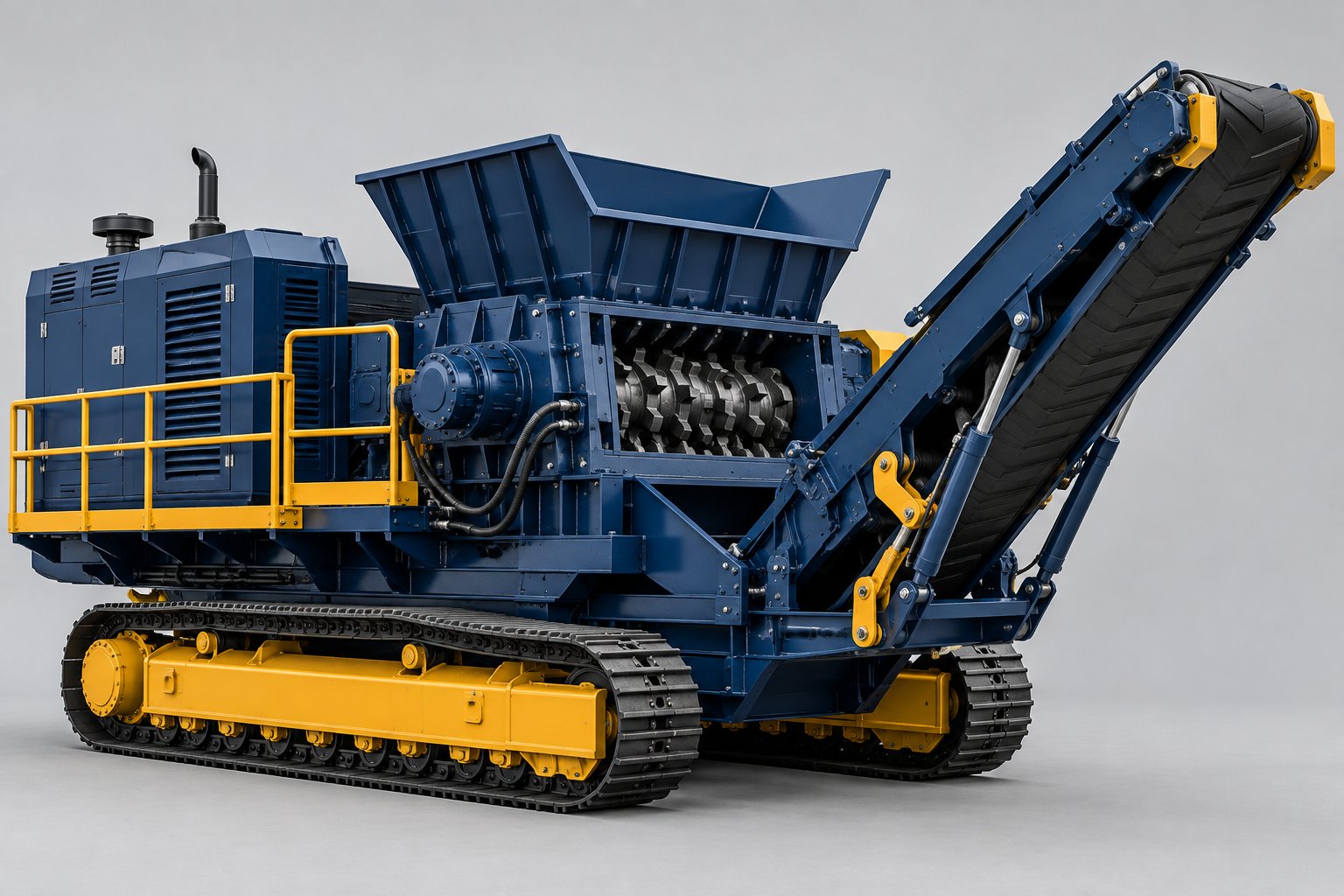 TG-MobileTrack 120 Mobile Metal Shredder