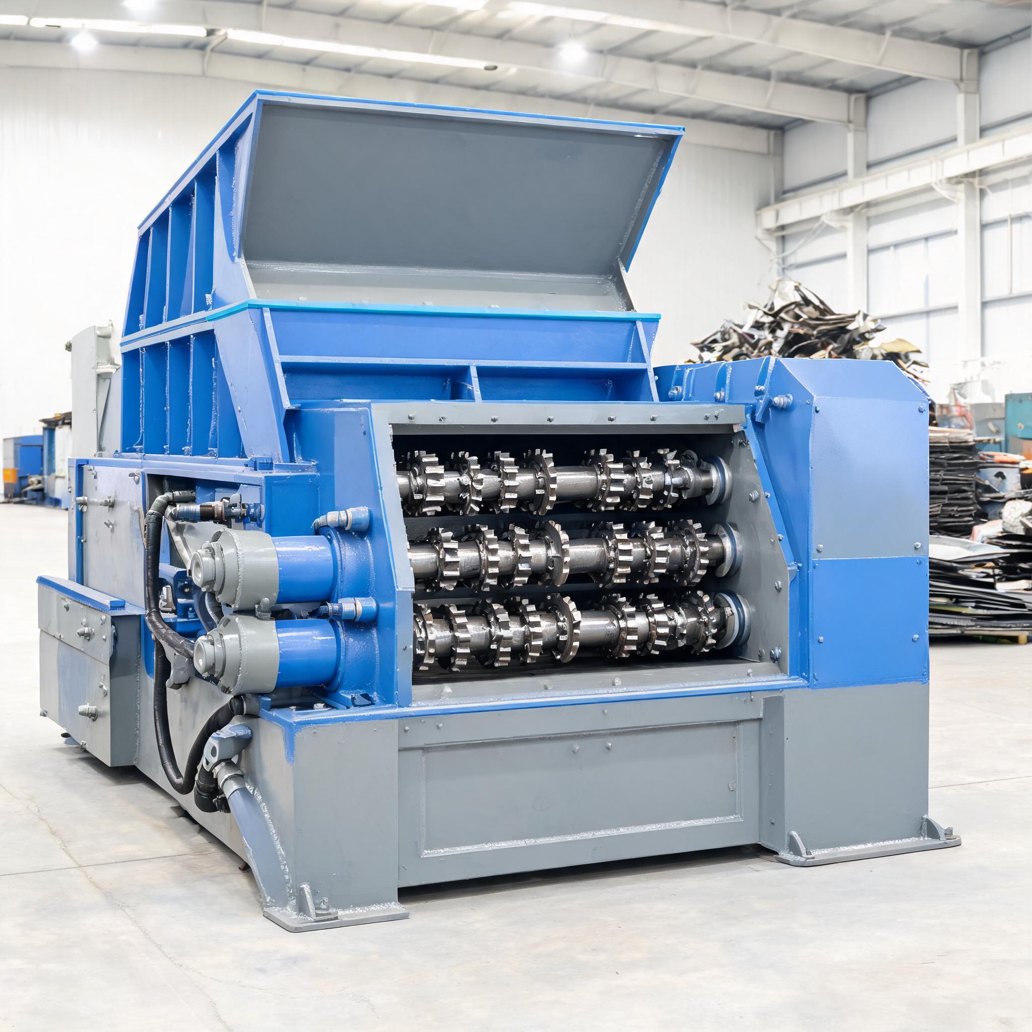 TG-FourShaft 400 Four-Shaft Metal Shredder