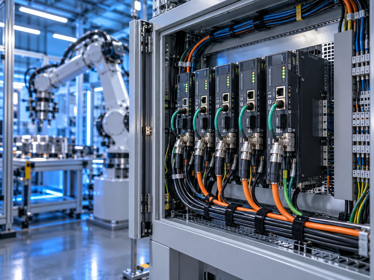 Automation cabinet wiring