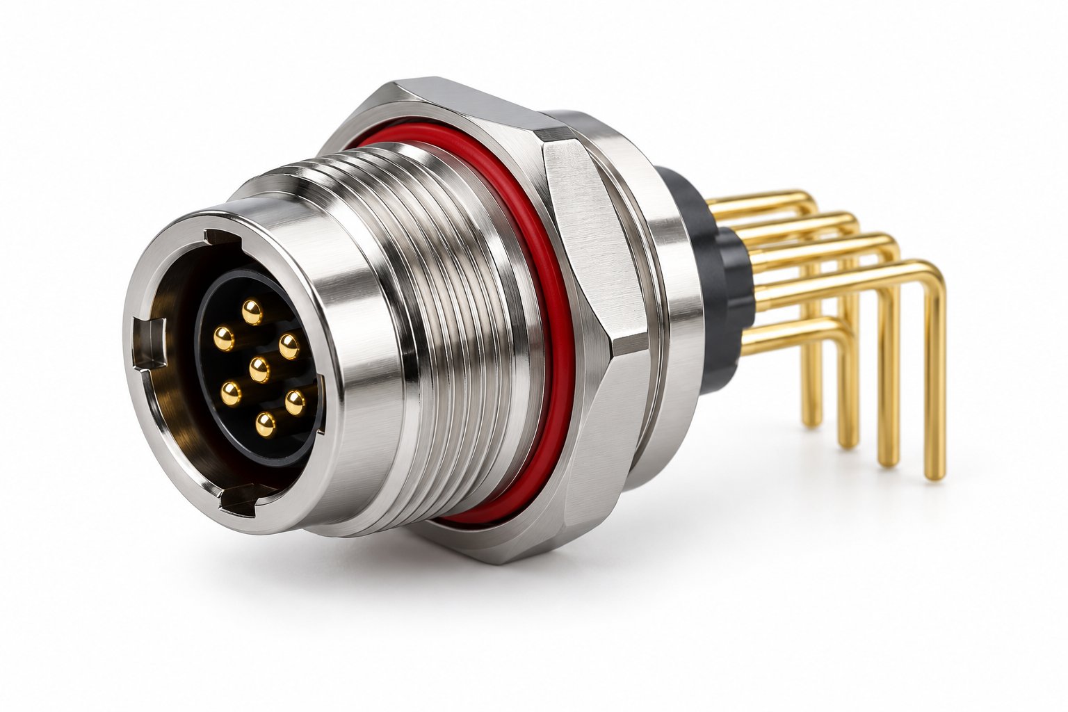 K Series ZCG Long Elbow-Pin PCB Socket