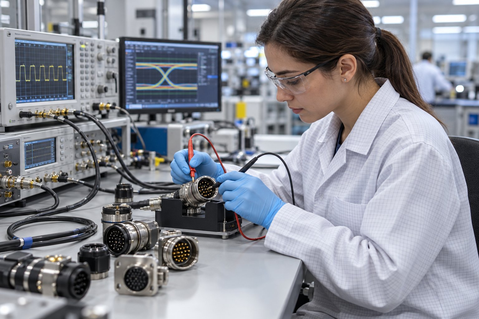 TRCONN electrical testing laboratory