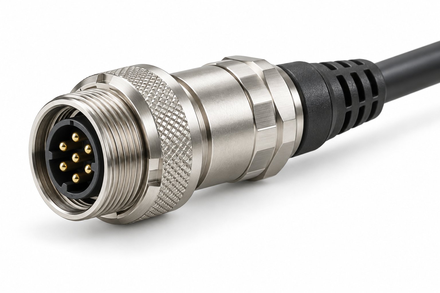 K Series TGG Rigid Waterproof Straight Plug