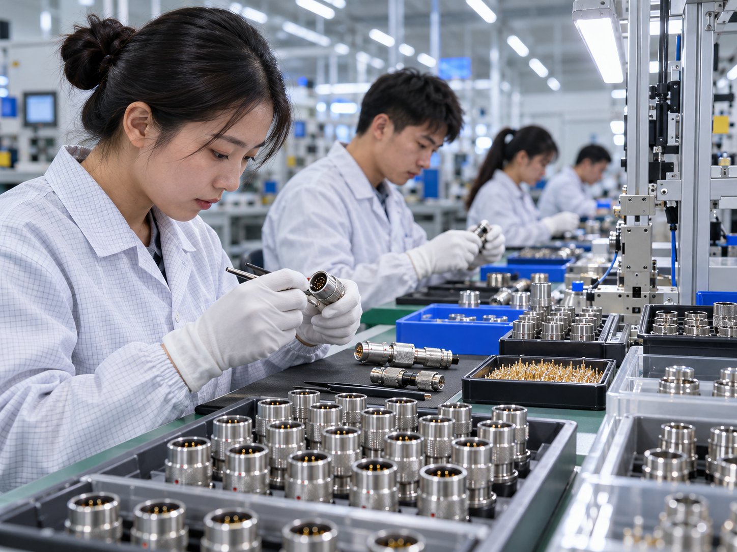 Precision connector assembly TRCONN factory