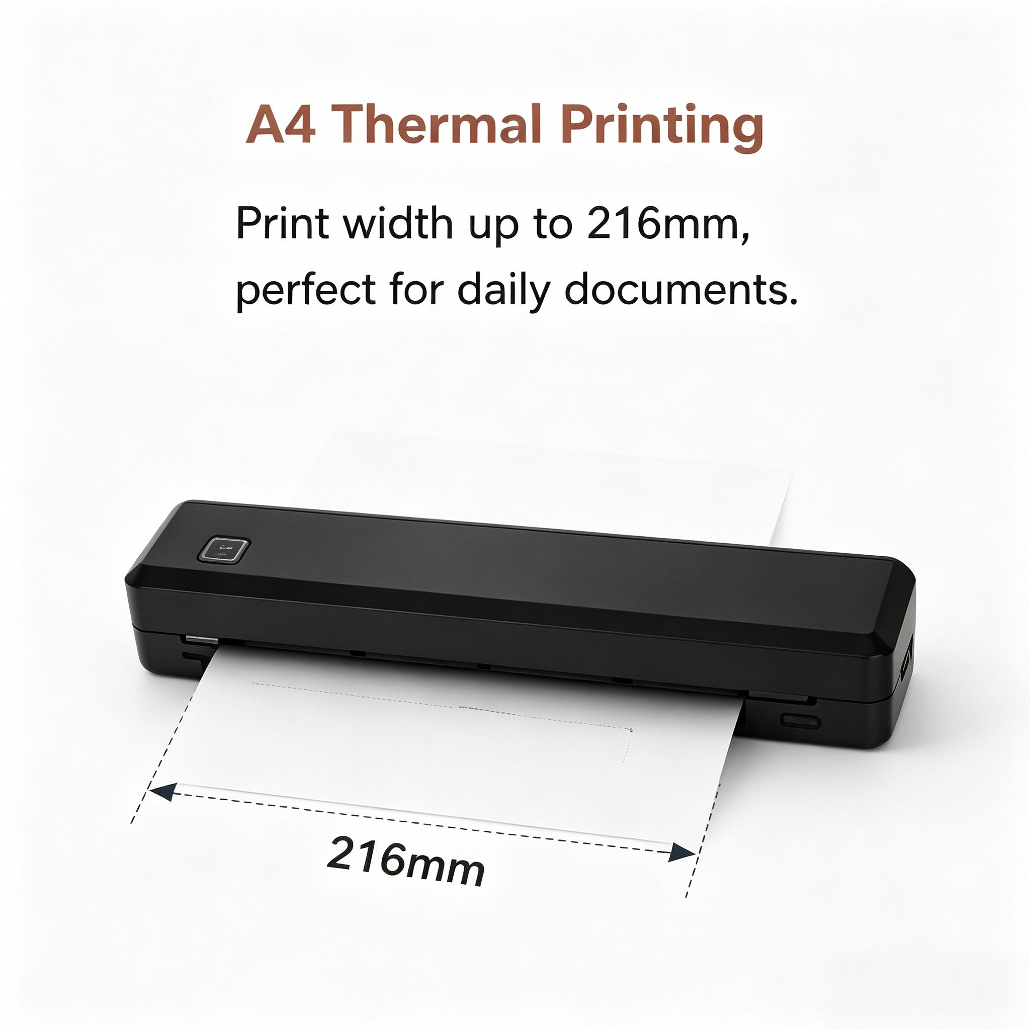 GD-80 A4 Thermal Printer Portable A4 Printer