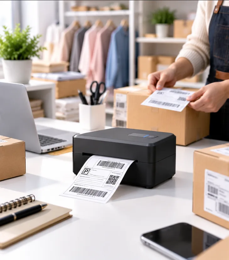 D450 shipping label printer for e-commerce and small business