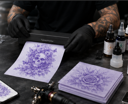 A49 Tattoo Stencil Printer Tattoo Transfer Printer for Studios